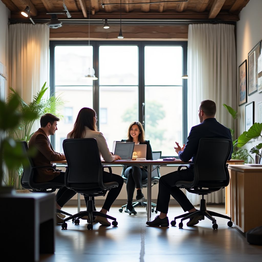 Equipo trabajo colaborativo finanzas